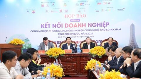 Nhiều “đại bàng” Châu Âu tìm cơ hội đầu tư tại Bình Phước