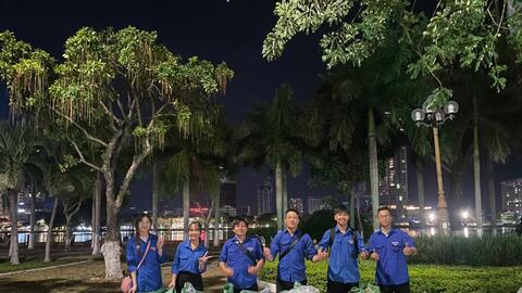 Đà Nẵng: Làm sạch thành phố sau đêm khai mạc DIFF 2024