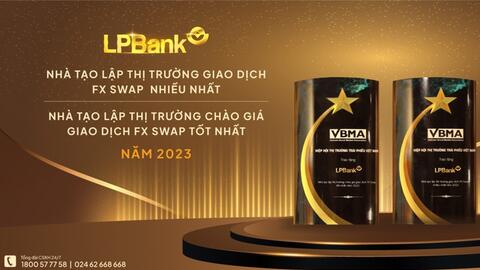 LPBank giành vị trí cao nhất tại giải thưởng Nhà tạo lập thị trường 2023