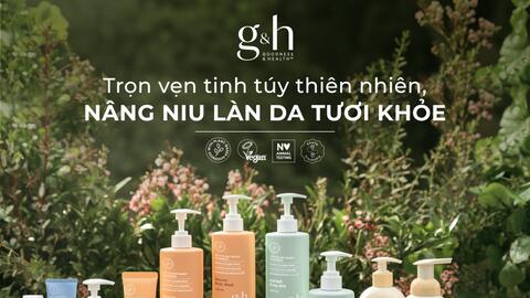 Amway Việt Nam ra mắt dòng sản phẩm chăm sóc cơ thể g&h mới