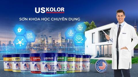 USkolor ra mắt dòng sơn khoa học chuyên dụng cao cấp “Professional Scientist Paint”