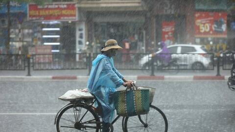 Vùng núi, trung du Bắc Bộ còn mưa lớn dài ngày