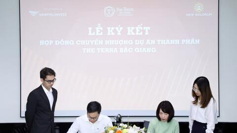 Văn Phú - Invest chuyển nhượng một phần dự án The Terra Bắc Giang