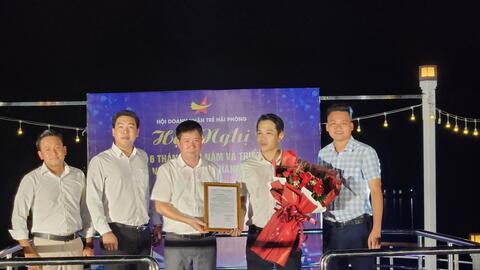 Hội Doanh nhân trẻ Hải Phòng Vinh danh 3 doanh nghiệp khởi nghiệp