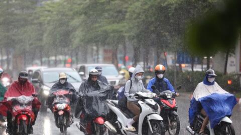 Đêm nay, miền Bắc mưa to