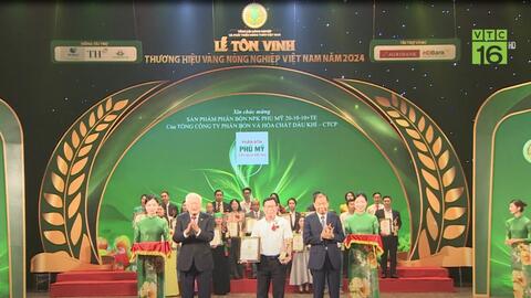 NPK Phú Mỹ 20-10-10+TE: “Thương hiệu Vàng nông nghiệp Việt Nam năm 2024”