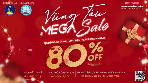 Siêu khuyến mãi hàng hiệu sắp diễn ra tại Bà Rịa - Vũng Tàu