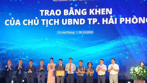 Hội Doanh nhân trẻ Hải Phòng đồng hành phát triển kinh tế, xã hội