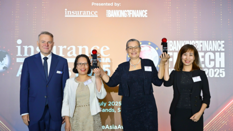 BIDV MetLife nhận cú đúp giải thưởng tại lễ trao giải Insurance Asia Awards 2025