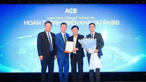 Ngân hàng ACB hoàn thành dự án tính vốn theo Basel III