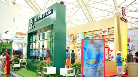 SABECO truyền cảm hứng với chặng đường 150 năm tại Triển lãm thành tựu đất nước 2025
