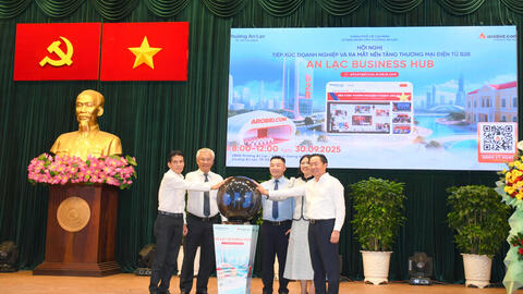 Phường đầu tiên tại Việt Nam ra mắt nền tảng thương mại điện tử B2B