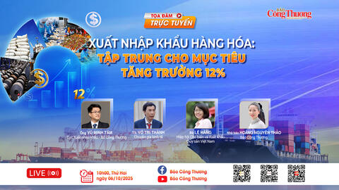Báo Công Thương tổ chức Tọa đàm “Xuất nhập khẩu hàng hóa: Tập trung cho mục tiêu tăng trưởng 12%”