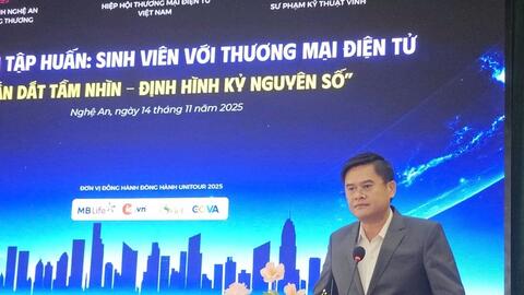 Nghệ An phát triển thương mại điện tử ngay từ giảng đường đại học