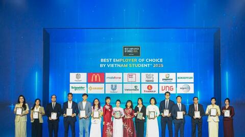 Vietcombank - một thập kỷ giữ vững vị thế Ngân hàng có môi trường làm việc tốt nhất Việt Nam