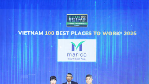 Marico SEA được vinh danh trong “100 nơi làm việc tốt nhất  Việt Nam 2025”