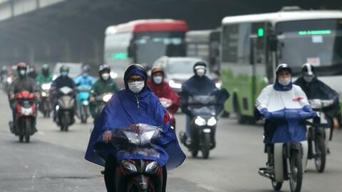 Miền Bắc rét vào ban đêm, miền Nam mưa dông