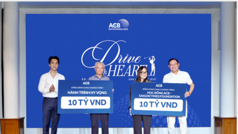 ACB tổ chức giải golf lan tỏa tinh thần chung tay vì cộng đồng