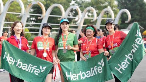 Herbalife Việt Nam tiếp tục tài trợ giải Marathon VnExpress Hải Phòng, khuyến khích lối sống năng động lành mạnh