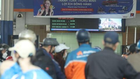 Giá xăng tăng trong kỳ điều hành ngày 26/2/2026