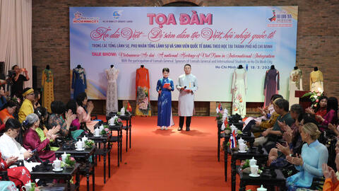 Lễ hội Áo dài TP. Hồ Chí Minh: Lan tỏa di sản, thúc đẩy giao lưu quốc tế