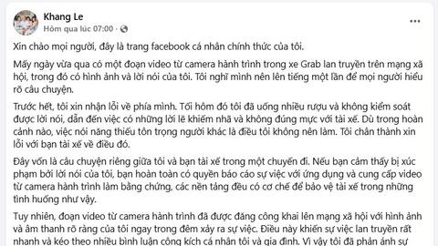 Chọn bỏ rơi đối tác: Nghĩ về văn hóa kinh doanh của Grab sau vụ nhạc sĩ Minh Khang