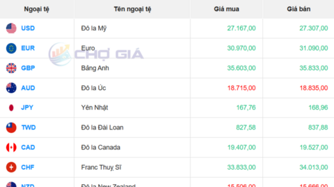 Tỷ giá USD hôm nay 22/3/2026: 'Chợ đen' biến động trái chiều