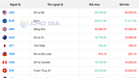 Tỷ giá USD hôm nay 21/4/2026: Trong nước biến động nhẹ