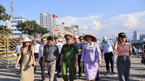 Đà Nẵng: Sân khấu DIFF 2026 quy mô 'khủng' sẵn sàng cho đêm khai mạc