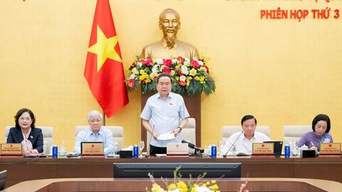 Ủy ban Thường vụ Quốc hội khai mạc phiên họp thứ 3
