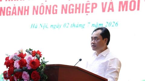 Phó Thủ tướng: Ngành Nông nghiệp và Môi trường cần hoàn thiện thể chế, thúc đẩy tăng trưởng