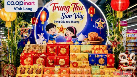 Co.opmart Vĩnh Long: Mua sắm Trung thu, hưởng loạt ưu đãi đến 50%