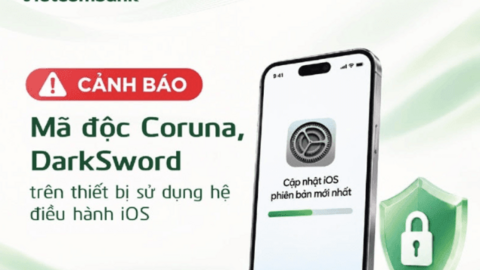 Ngân hàng phát cảnh báo khẩn về mã độc tấn công điện thoại iPhone