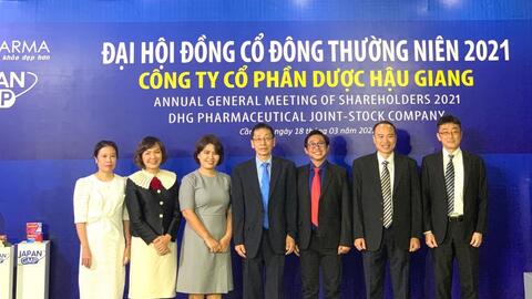 Dược Hậu Giang (DHG) chốt danh sách cổ đông chi trả cổ tức bằng tiền tỷ lệ 35%
