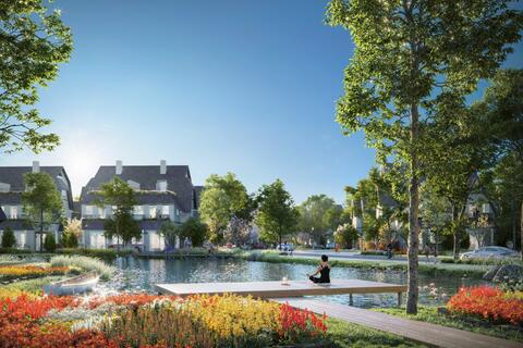 Đảo châu Âu, Eco Central Park: Không chỉ chọn mua nhà còn “mua” được cả sức khỏe