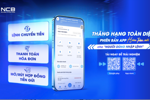 NCB nâng cấp iziMobiz - Giải pháp quản trị tài chính linh hoạt cho khách hàng doanh nghiệp