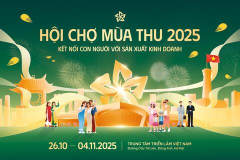 Sẵn sàng cho Hội chợ Mùa Thu 2025