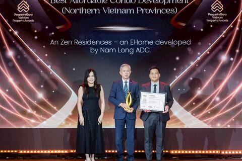 EHome của Nam Long ADC nhận “cú đúp” giải thưởng lớn tại PropertyGuru Vietnam 2025