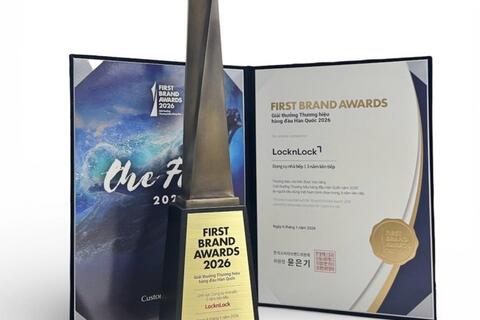 LocknLock lập cú đúp tại Giải thưởng “Thương hiệu hàng đầu Hàn Quốc năm 2026”
