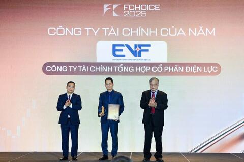 EVF được vinh danh “Công ty Tài chính của năm” tại FChoice 2025