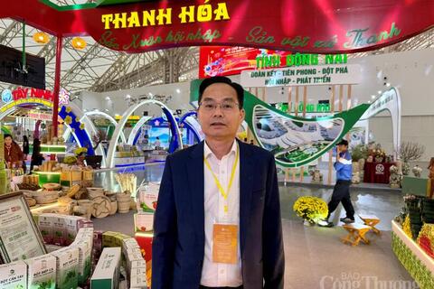 Thanh Hóa đưa sản phẩm chỉ dẫn địa lý đến Hội chợ Mùa Xuân 2026
