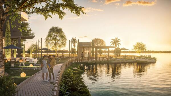 Khu compound ven sông và sức hút từ nhu cầu sống đa thế hệ