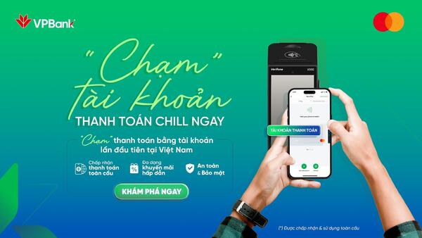 VPBank và Mastercard ra mắt giải pháp “Thanh toán bằng tài khoản”