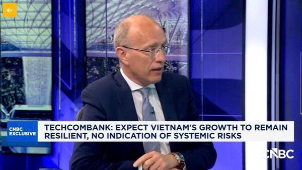 CEO Techcombank Jens Lottner: Việt Nam vẫn duy trì nền tảng tăng trưởng trước những biến động toàn cầu