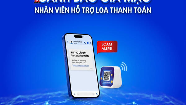 Co-opBank cảnh báo giả mạo nhân viên hỗ trợ cài đặt loa thanh toán