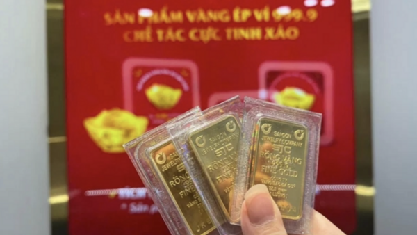 Giá vàng hôm nay 23/7: Vàng miếng 'bốc hơi' tới 1,4 triệu đồng