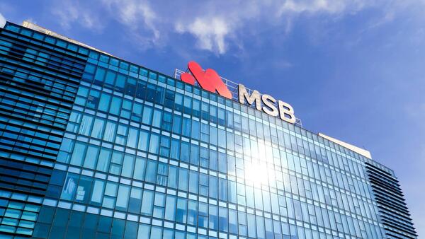MSB duy trì tăng trưởng ổn định trong 6 tháng đầu năm 2026
