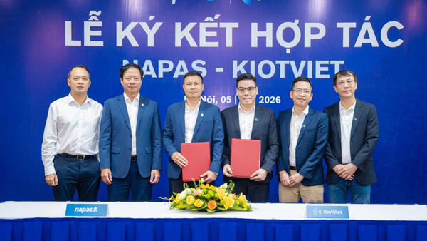 NAPAS - KiotViet hợp tác mở rộng hệ sinh thái thanh toán VietQR