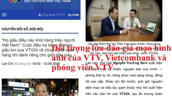 Cảnh báo thủ đoạn giả mạo báo chí và thương hiệu Vietcombank để dụ dỗ đầu tư nền tảng tiền số trái phép