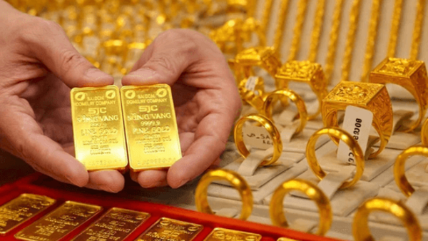 Ngày 26/8: Giá vàng trong nước đi ngang